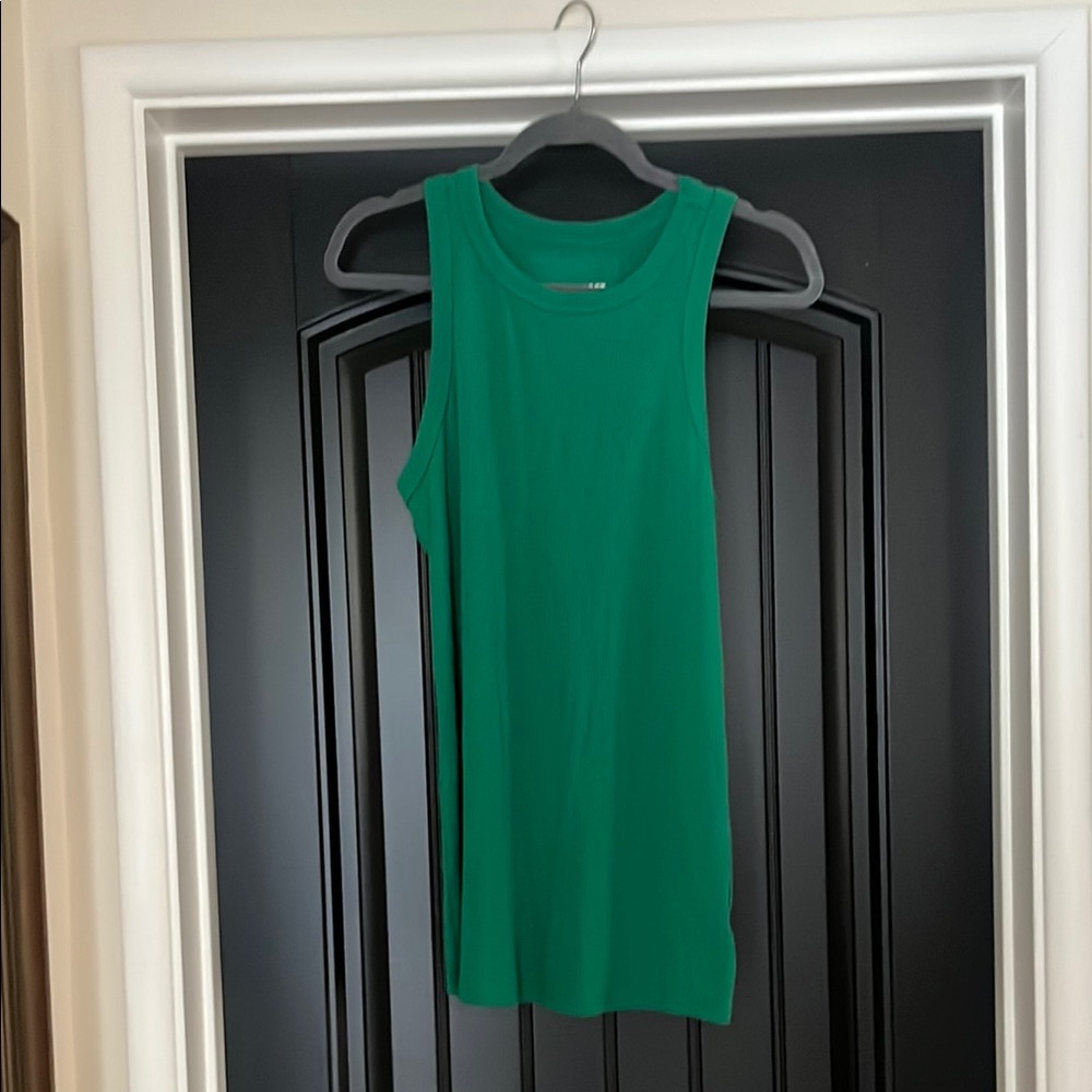 Torrid Green Sleeveless Tank Top